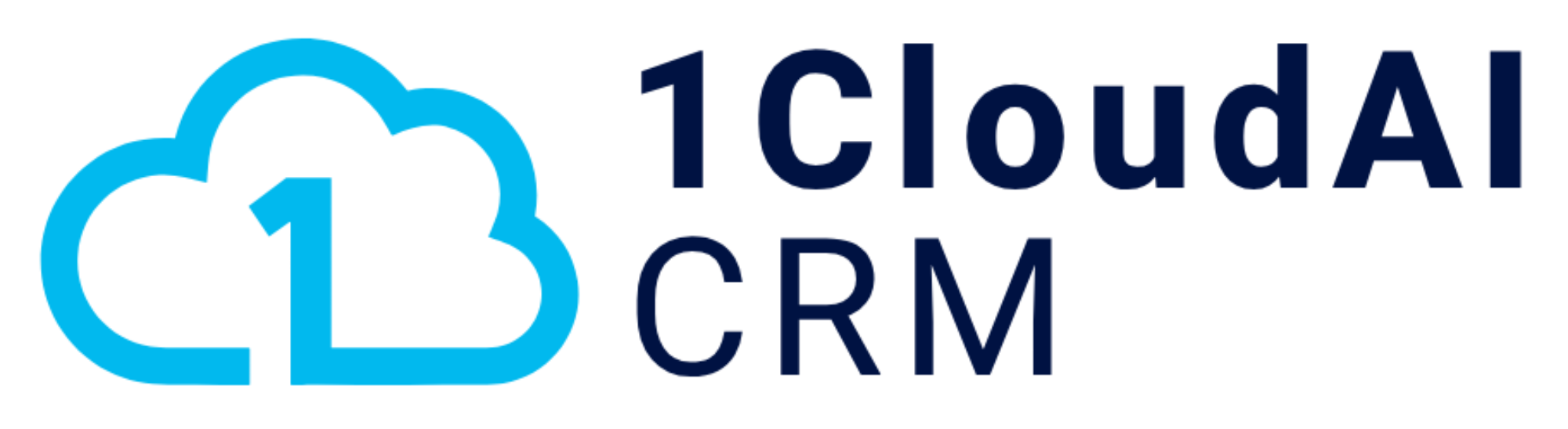 1CloudAI CRM Logo (Light Mode)